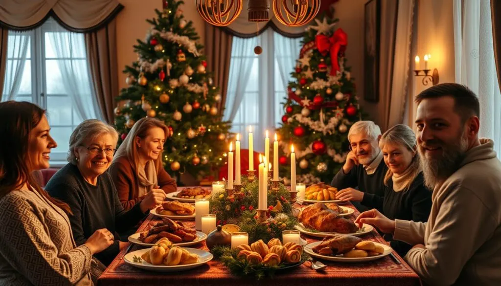 Serbisch-orthodoxe Weihnachtsfeier