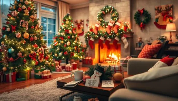 lustige Weihnachtssprüche für Karten