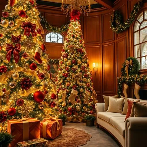 Amerikanische Weihnachtsdeko