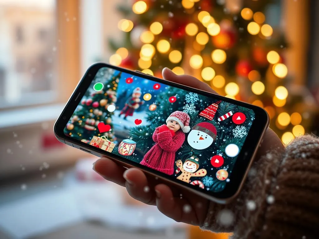 Weihnachtliche Social Media Kommunikation