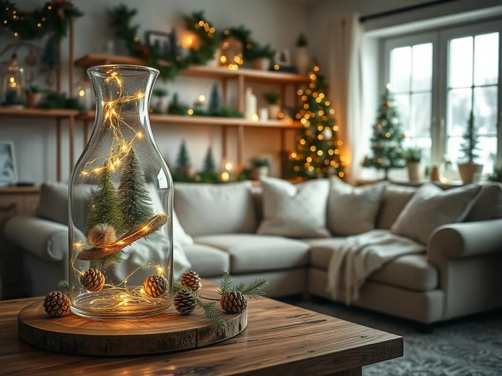 Weihnachtsdeko im Glas Wohnzimmer Weihnachtsdeko im Glas Wohnzimmer