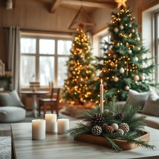 Weihnachtsdeko skandinavisch