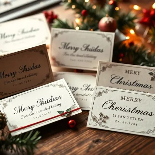 Weihnachtssprüche für Karten geschäftlich