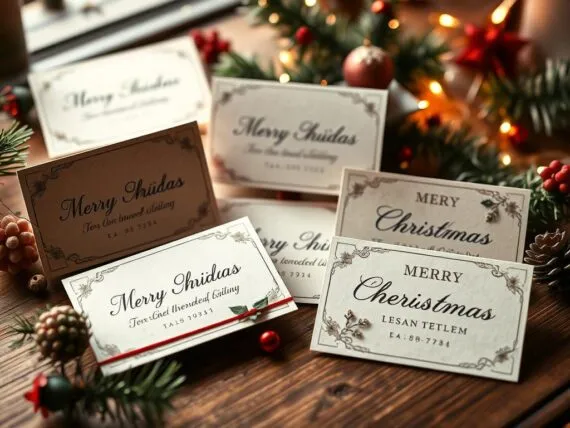 Weihnachtssprüche für Karten geschäftlich