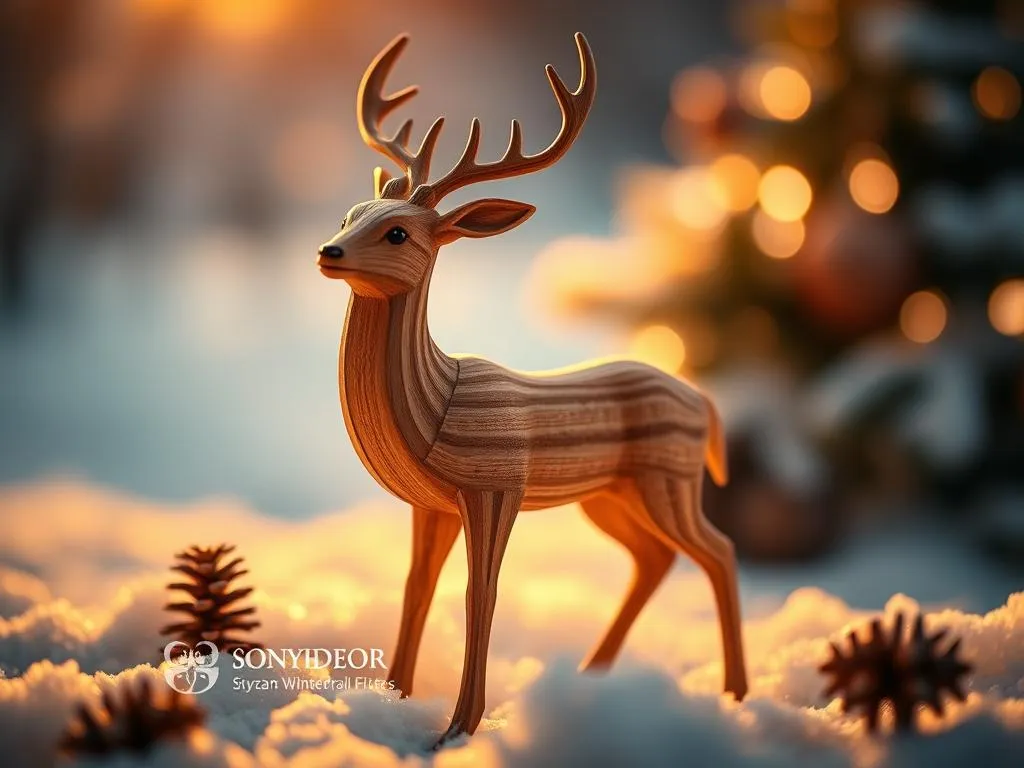 Winterdeko Hirschfigur Pflege Winterdeko Hirschfigur Pflege