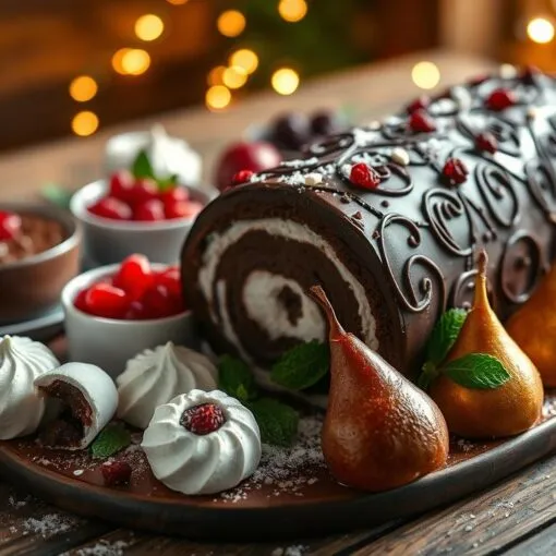 veganer Nachtisch Weihnachten