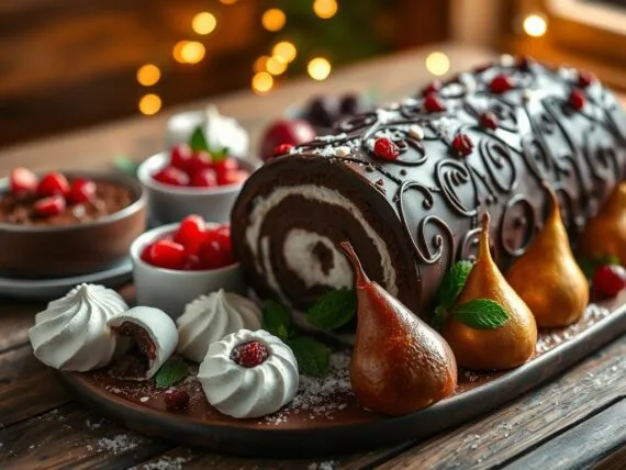 veganer Nachtisch Weihnachten