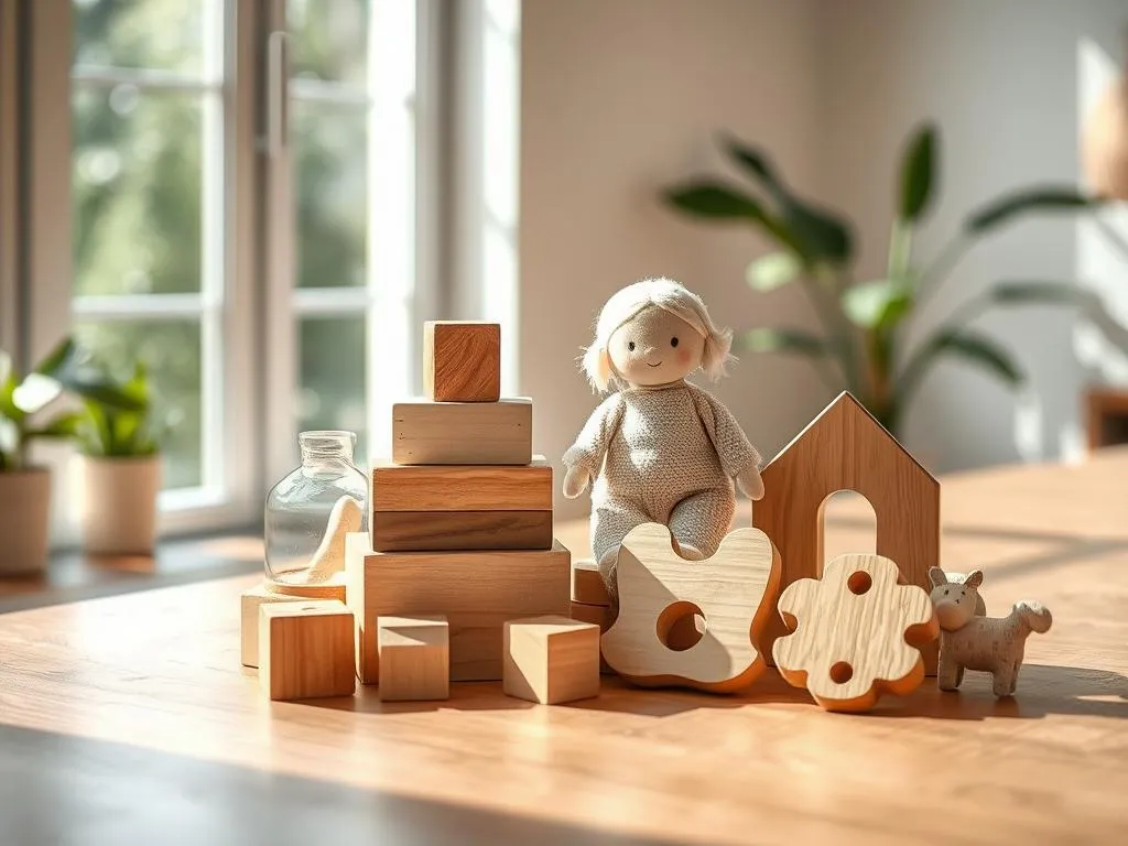 Nachhaltige Kinderspielzeuge