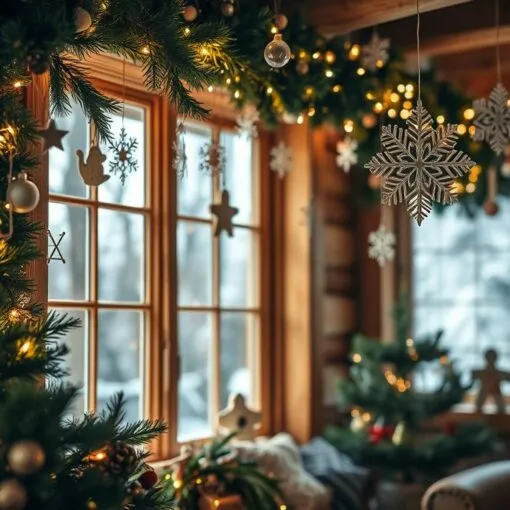 Weihnachtsdeko Fenster basteln