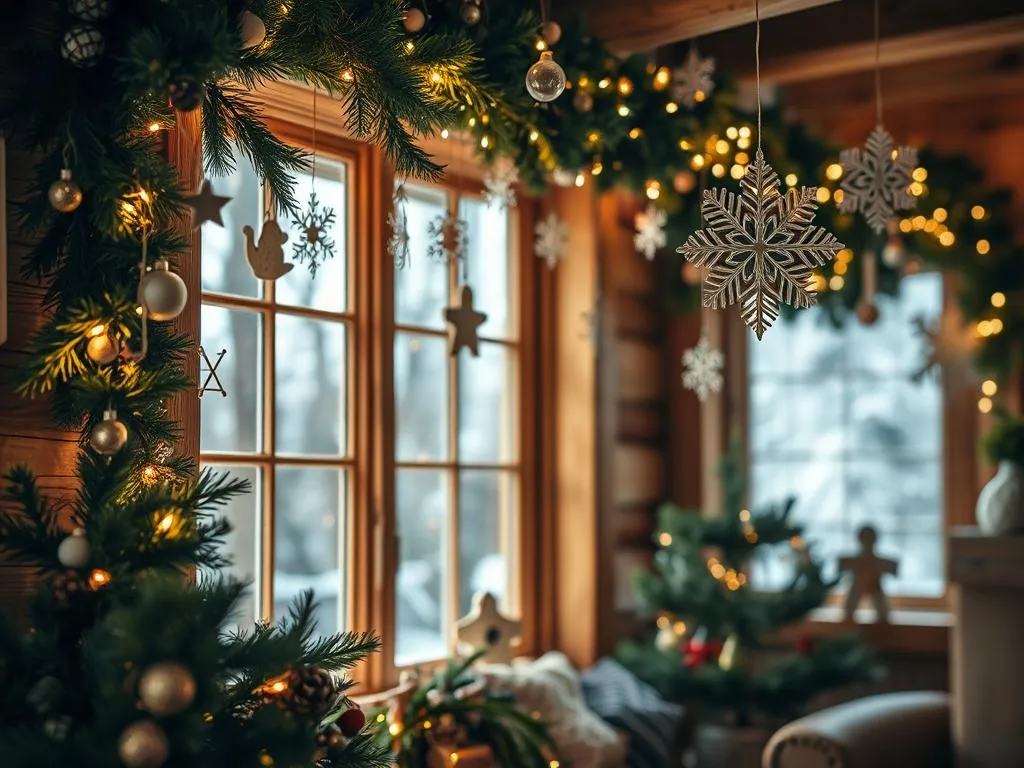 Weihnachtsdeko Fenster basteln