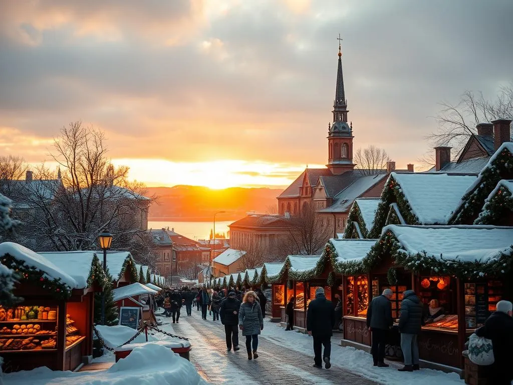 Weihnachtsfeiertage in Stockholm