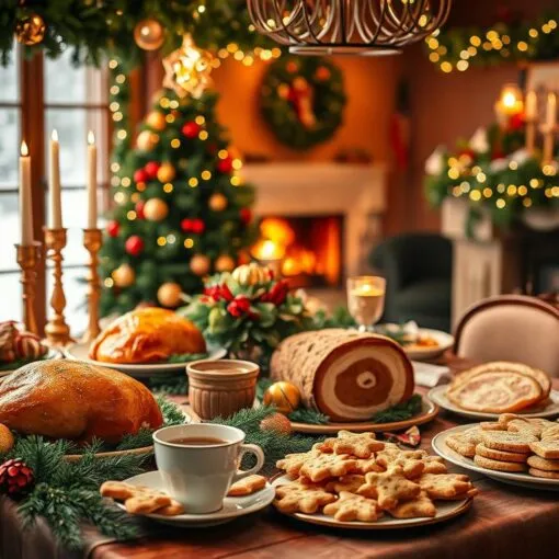 Essen für Weihnachtsfeiertage