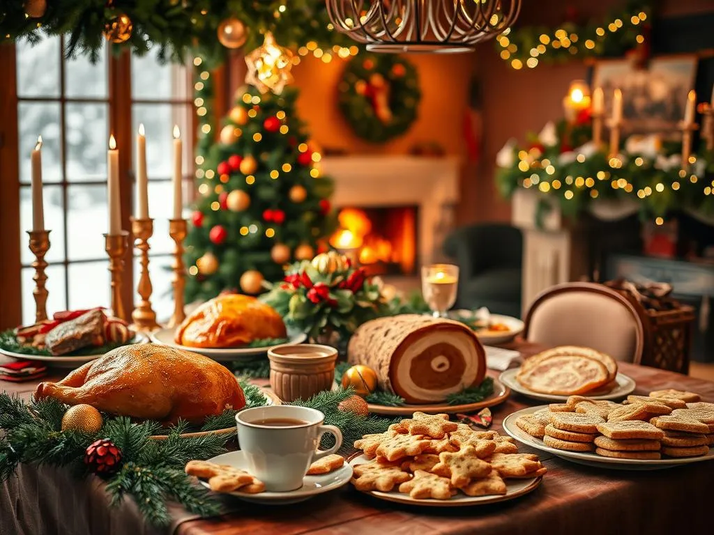 Essen für Weihnachtsfeiertage