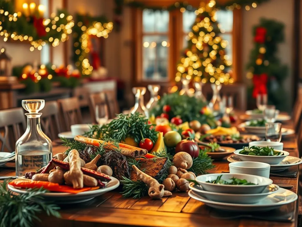 Veganes Weihnachtsessen