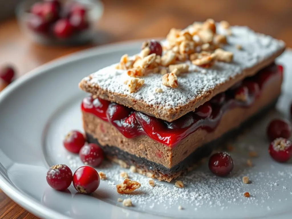 Weihnachtsdessert Neuinterpretation
