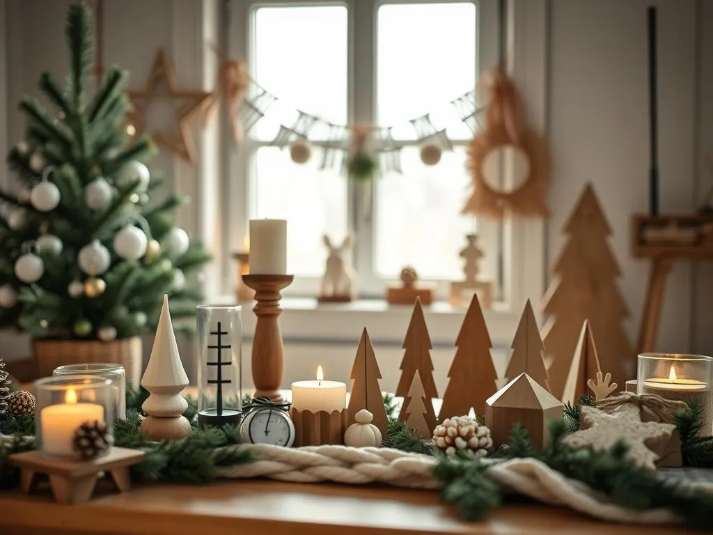 Schwedische Weihnachtsdekoration DIY
