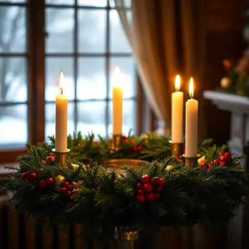 Seit wann gibt es den Adventskranz