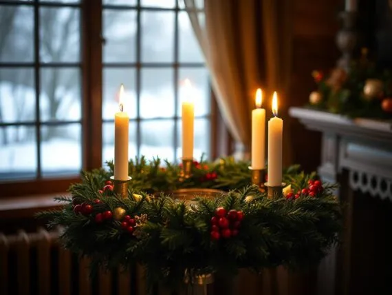 Seit wann gibt es den Adventskranz