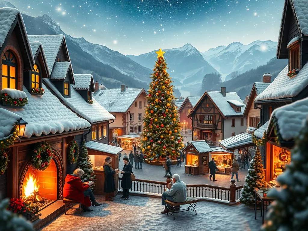 Weihnachtsfeiertage in Europa