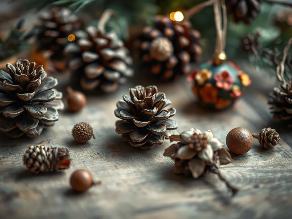 Christbaumschmuck aus Naturmaterialien