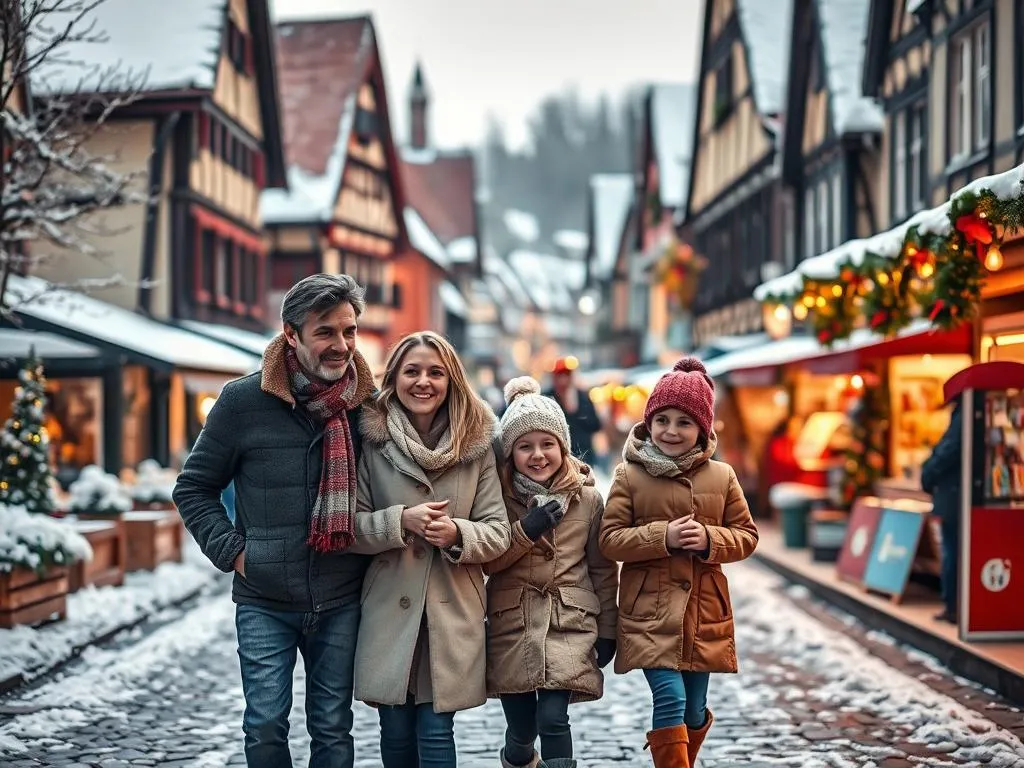 Familienausflug Weihnachtsferien