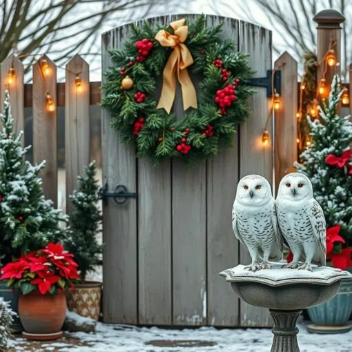 Outdoor Weihnachtsdeko