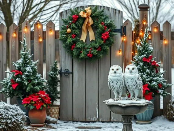 Outdoor Weihnachtsdeko