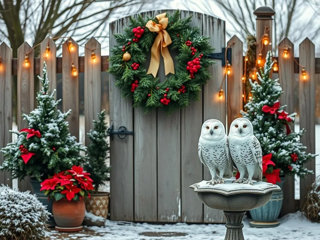 Outdoor Weihnachtsdeko