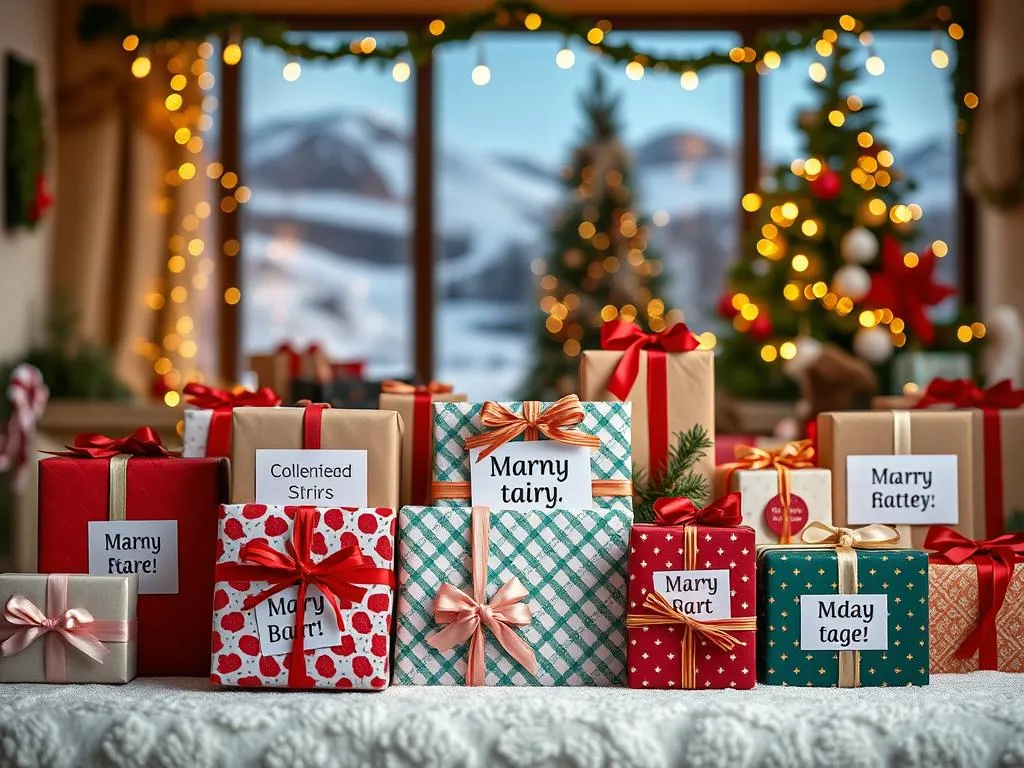 Personalisierte Weihnachtsgeschenke mit humorvollen Sprüchen