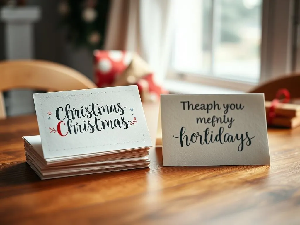 Weihnachtszitate für Karten Vergleich