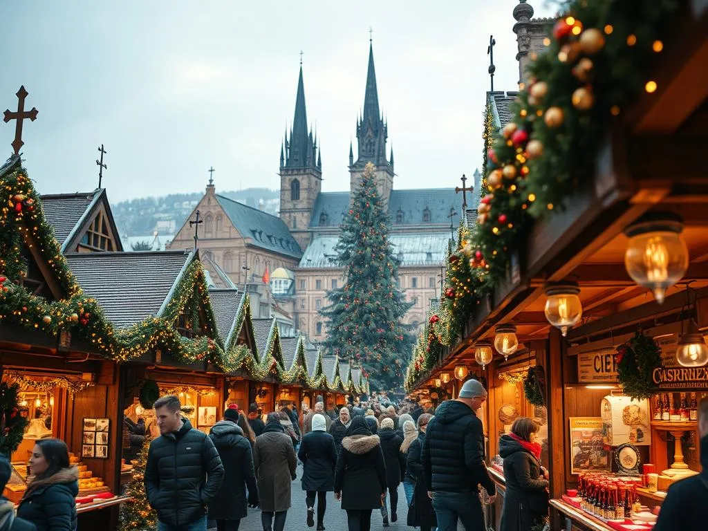 Weihnachtsmarkt in Prag