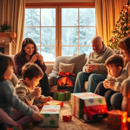 Familienaktivitäten an den Feiertagen