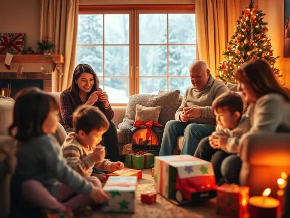 Familienaktivitäten an den Feiertagen