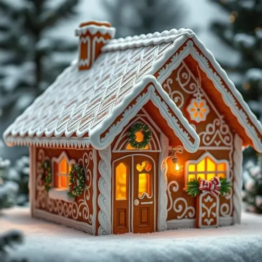 Lebkuchenhaus selber machen