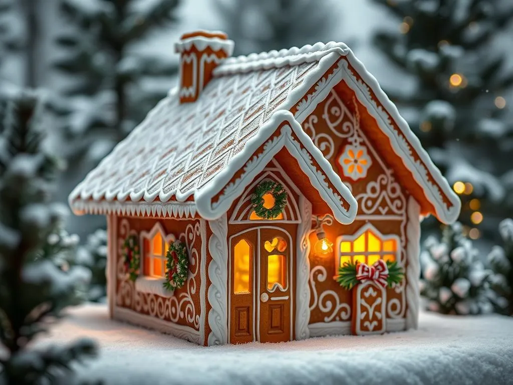 Lebkuchenhaus selber machen