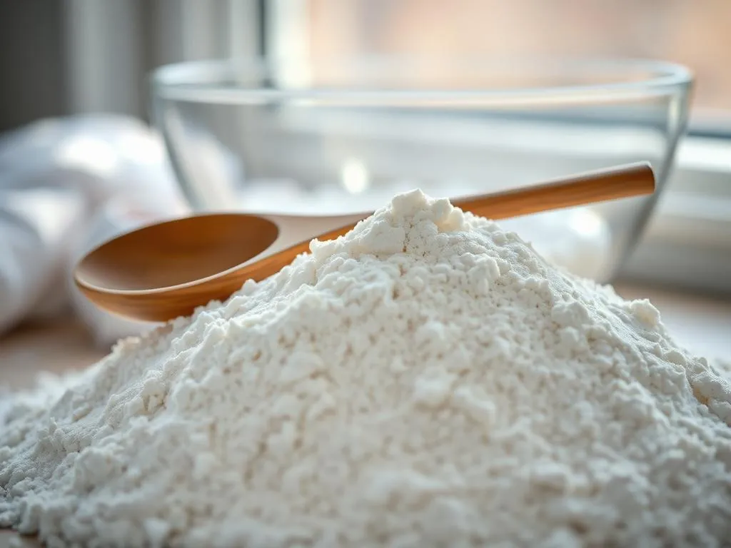 Mehl für Weihnachtsplätzchen