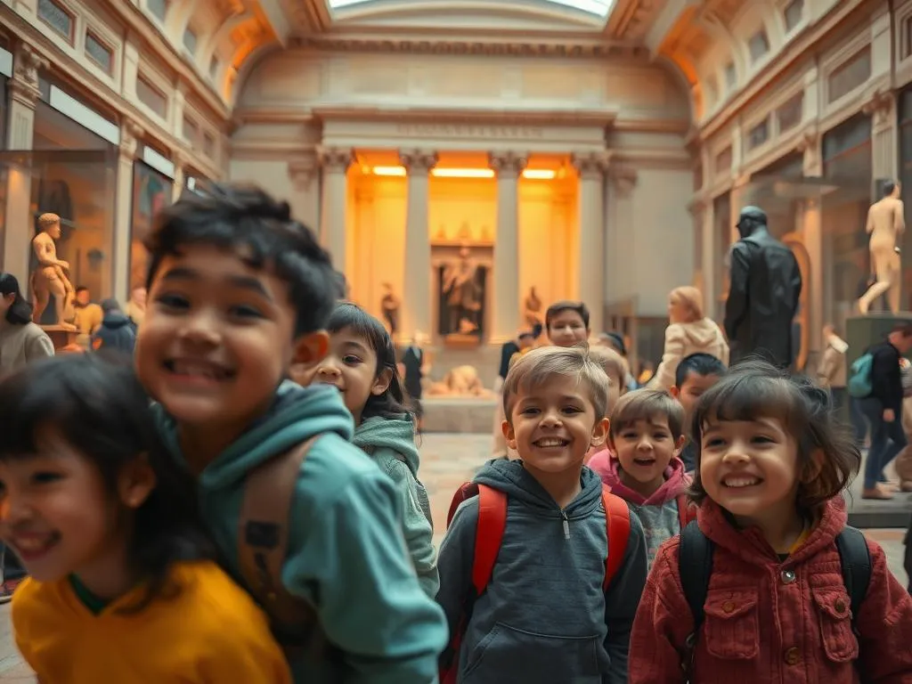 Museumsbesuch mit Kindern