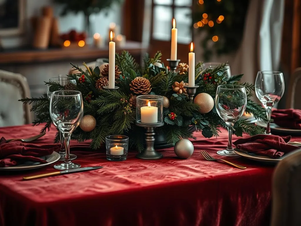 Stimmungsvolle Tischdekoration Stimmungsvolle Tischdekoration