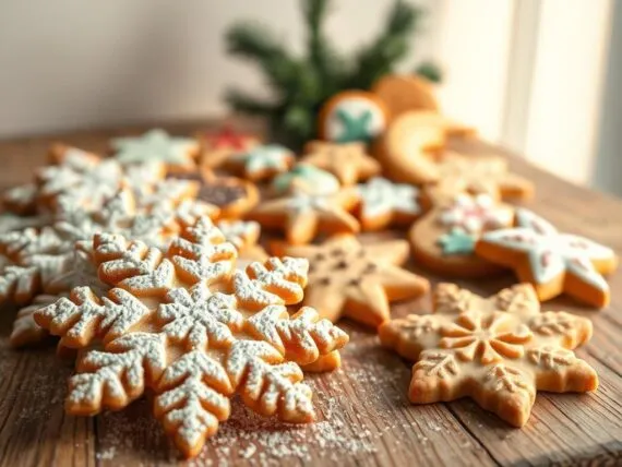 Vegane Weihnachtsbäckerei