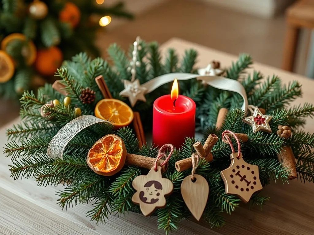 personalisierten Adventskranz personalisierten Adventskranz