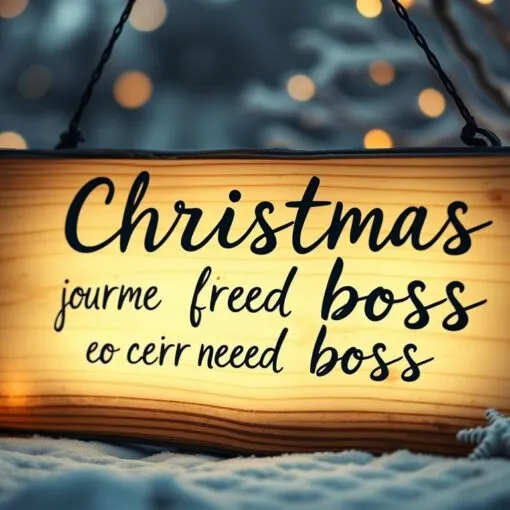 Weihnachtsspruch für Chef