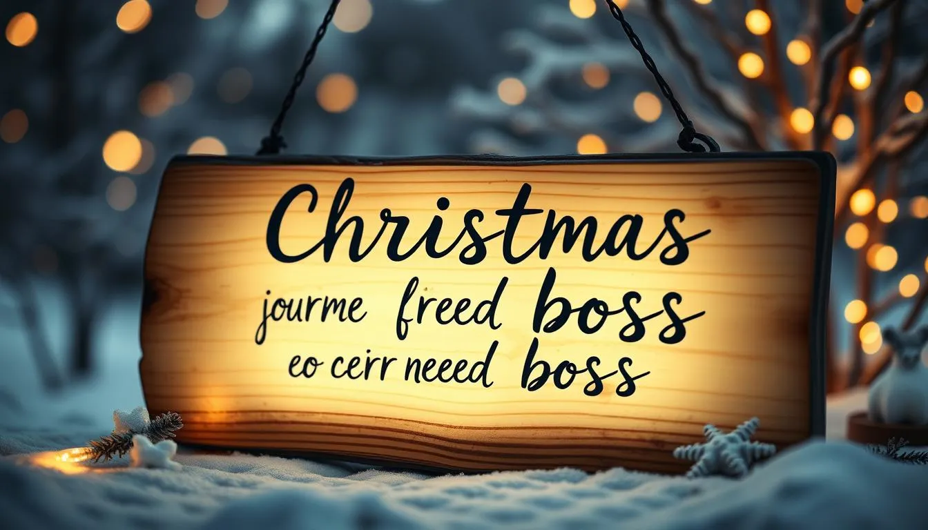 Weihnachtsspruch für Chef