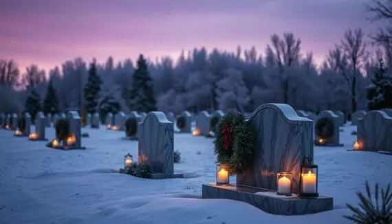 Frohe Weihnachten für Verstorbene