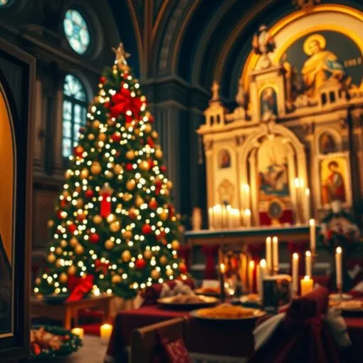 Frohe Weihnachten orthodox