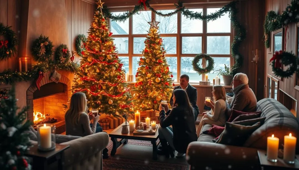 Traditionelle Weihnachtsfeierlichkeiten