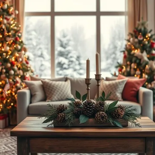 Weihnachtsdeko Ideen Wohnzimmer