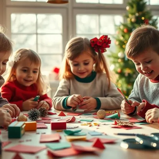 Weihnachtsdeko basteln Kinder
