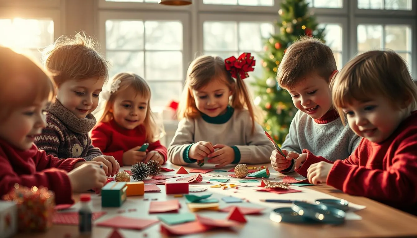 Weihnachtsdeko basteln Kinder