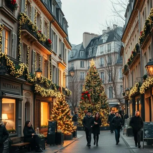 Weihnachtsfeiertage Frankreich