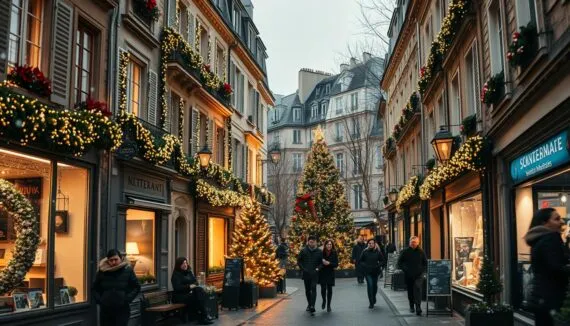 Weihnachtsfeiertage Frankreich